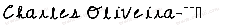 Charles Oliveira字体转换